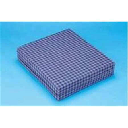 Foam Wheelchair Cushion Plaid 16 x 18 x 2 - World Wide Shipping